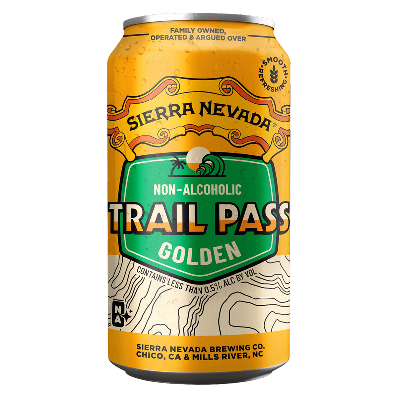 Sierra Nevada Trail Pass Golden Non-Alcoholic IPA 6pk 12oz Can