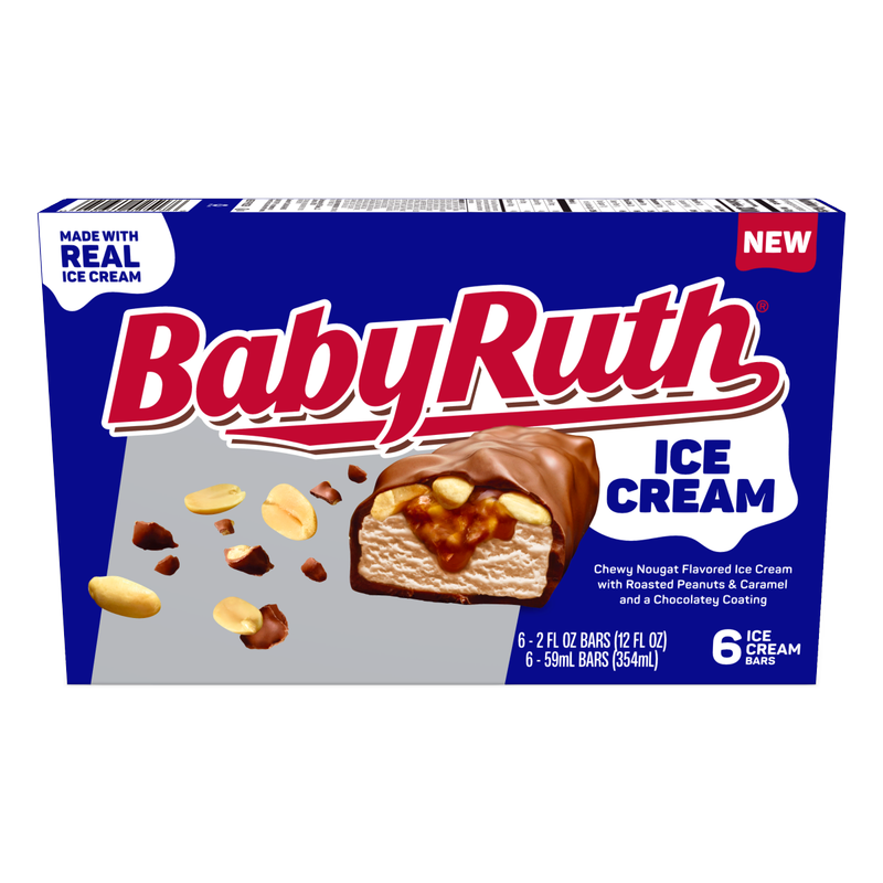 Babyruth Ice Cream Bars, 6pk