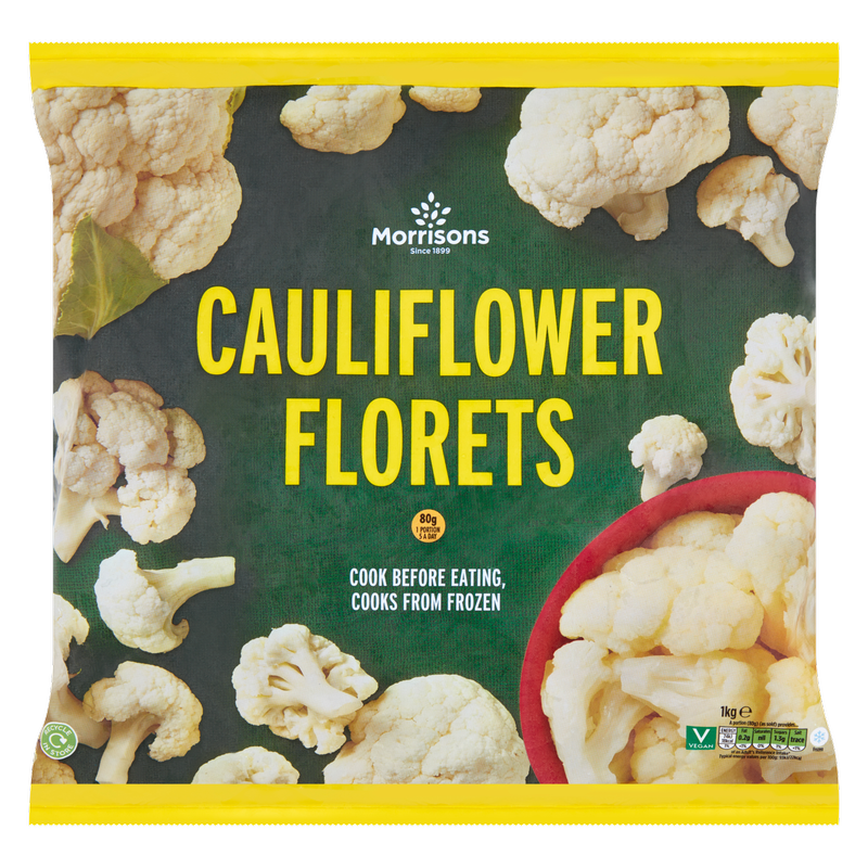Morrisons Cauliflower Florets, 1kg