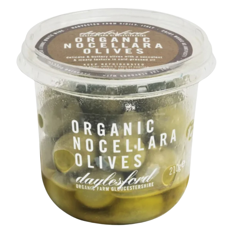 Daylesford Organic Nocellara Olives, 210g