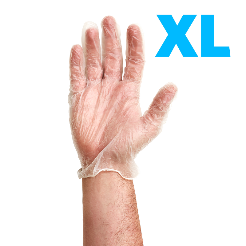 The Safety Director Elite XL Vinyl Gloves 100ct