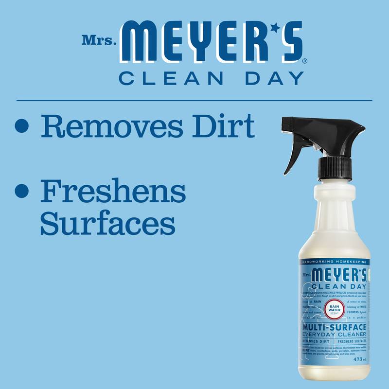 Mrs. Meyer's Multi-Surface Everyday Cleaner, Rain Water, 16oz