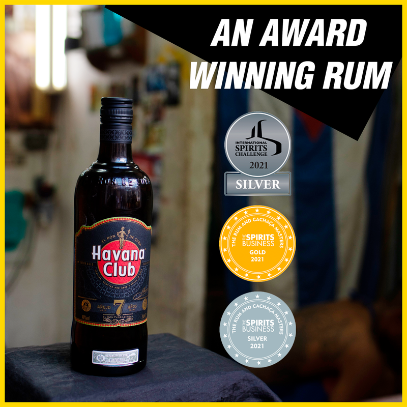 Havana Club 7 Year Old Dark Rum, 70cl