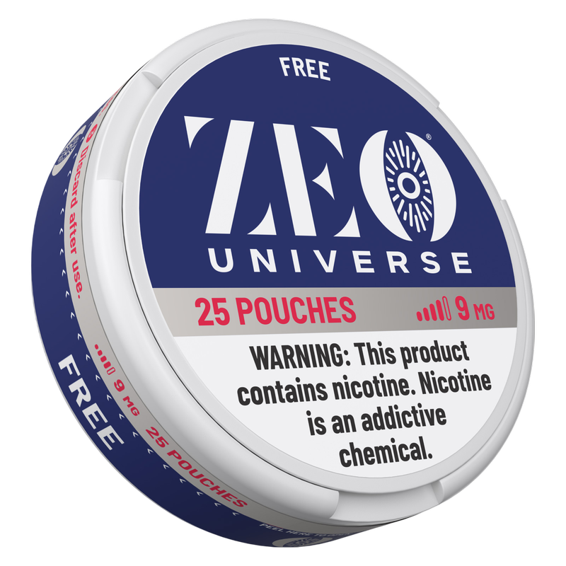 ZEO Nicotine Pouches Flavor Free 9mg