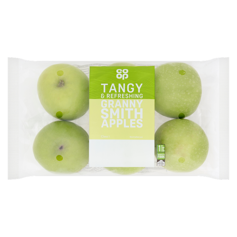 Co-op Granny Smith Apples, 6pcs