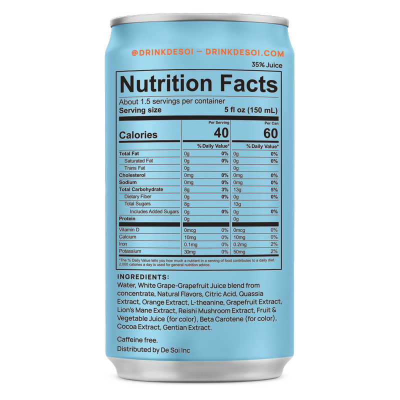 De Soi Spritz Italiano 4pk 8oz Can