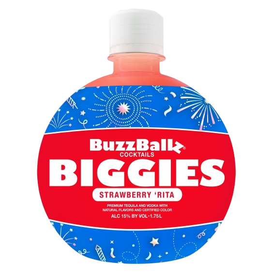 BuzzBallz Cocktails Americana Strawberry Rita 1.75