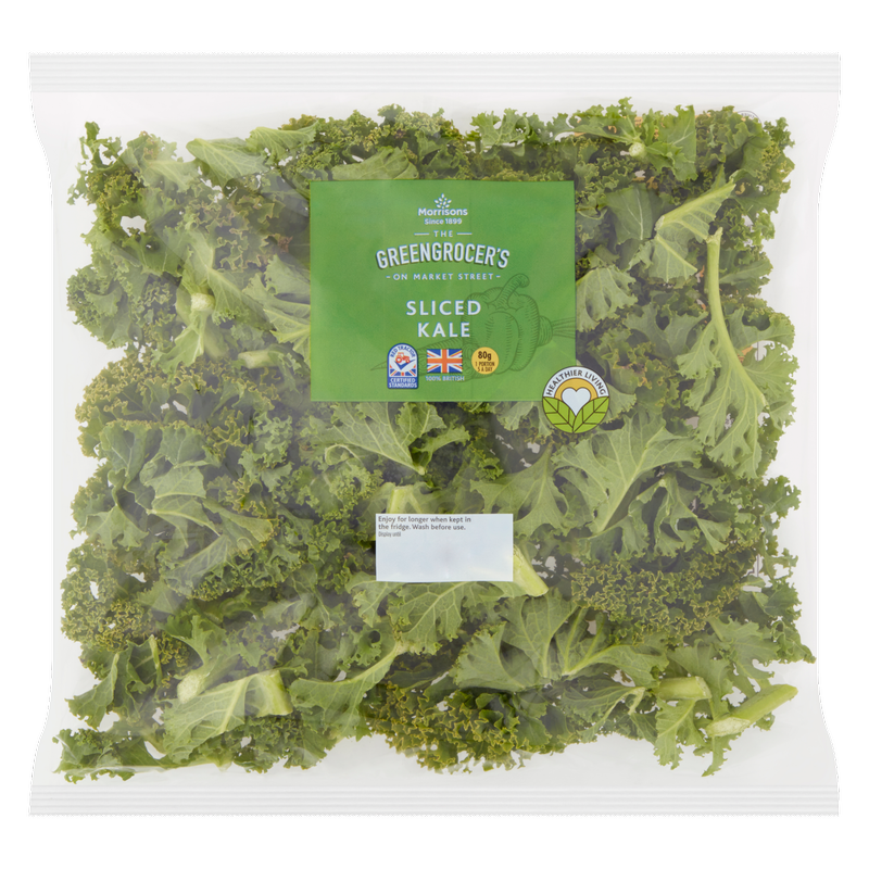 Morrisons Sliced Curly Kale, 150g