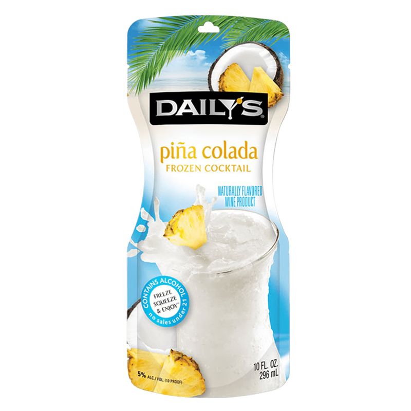 Dailys Frozen Pina Colada 10oz Pouch