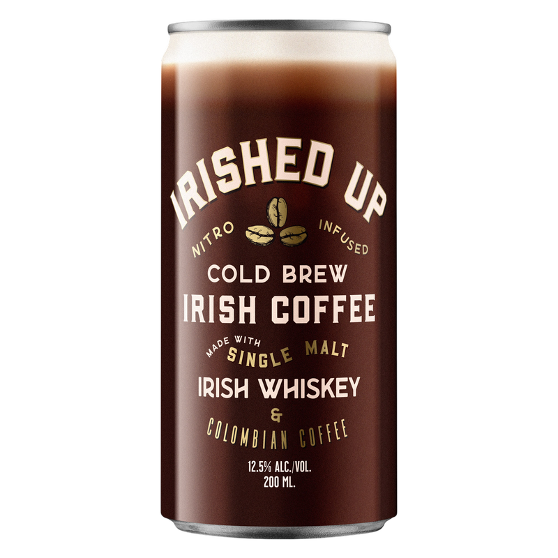 Irished Up Cold Brew Irish Coffee 4pk 200ml 12.5% ABV