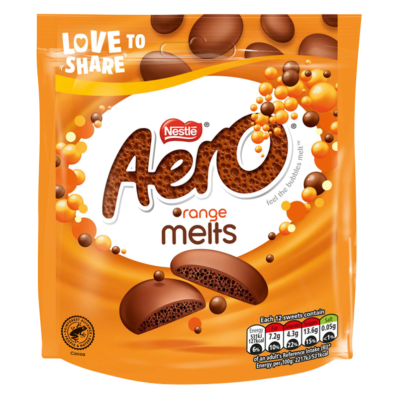 Aero Melts Orange Pouch, 86g