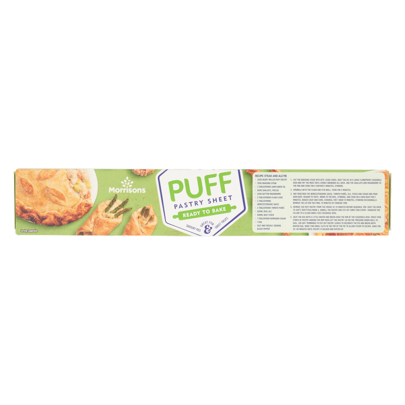 Morrisons Puff Pastry Sheet, 320g