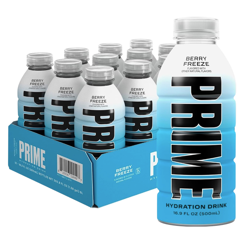 Prime Hydration Berry Freeze 12pk 16.9oz Bottle
