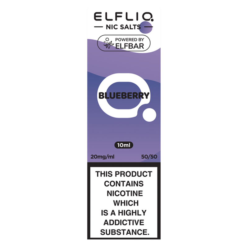 Elfliq Blueberry Nic Salt E-Liquid 20mg/ml, 1pcs
