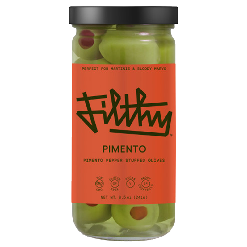 Filthy Pimento Stuffed Olives 8oz