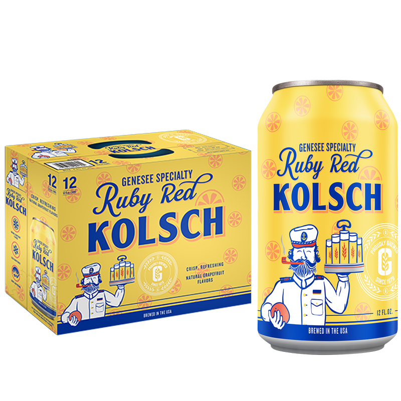 Genesee Specialty Ruby Red Kolsch 12pk 12oz Can 4.5% ABV