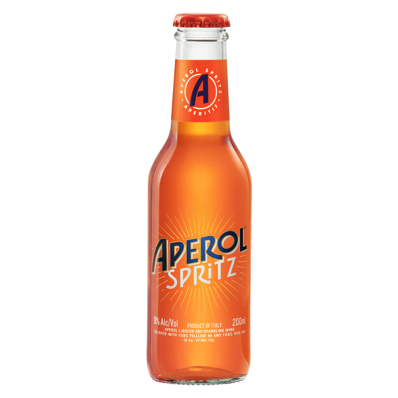 Aperol Spritz 4pk 200ml 9% ABV