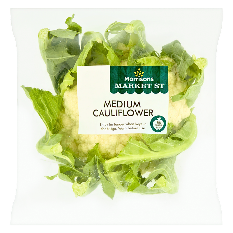 Morrisons Medium Cauliflower, 1pcs