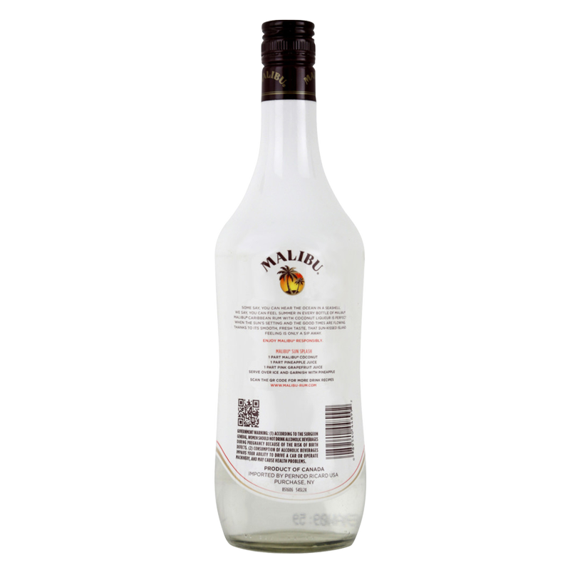 Malibu Coconut Rum 750ml (42 Proof)
