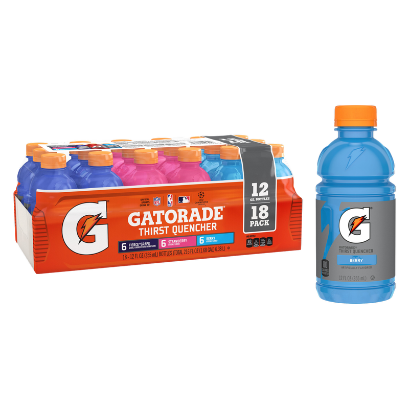 Gatorade Variety Pack 18pk 12oz