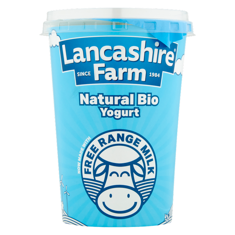 Lancashire Farm Natural Bio Yogurt, 500g