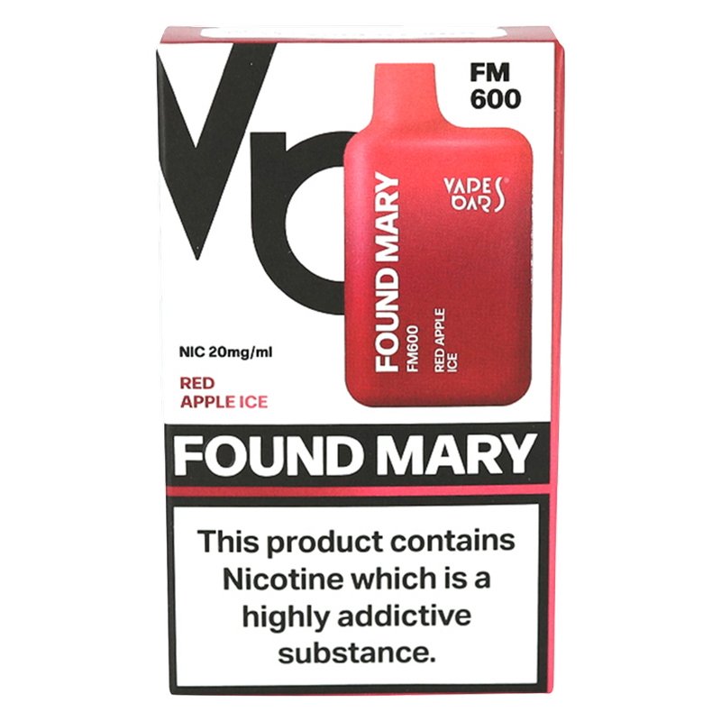 Found Mary FM600 Red Apple Ice, 1pcs