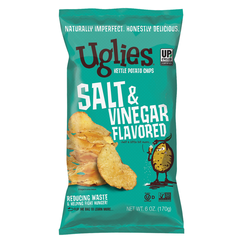 Uglies Salt & Vinegar Kettle Cooked Potato Chips 6oz