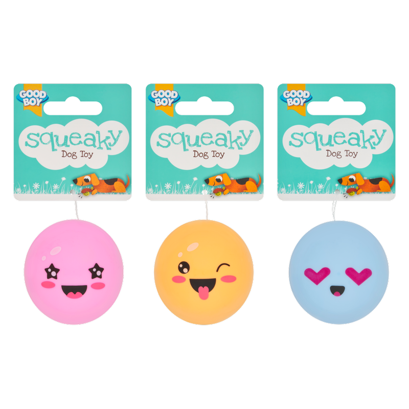 Good Boy Faceball Dog Toy, 1pcs