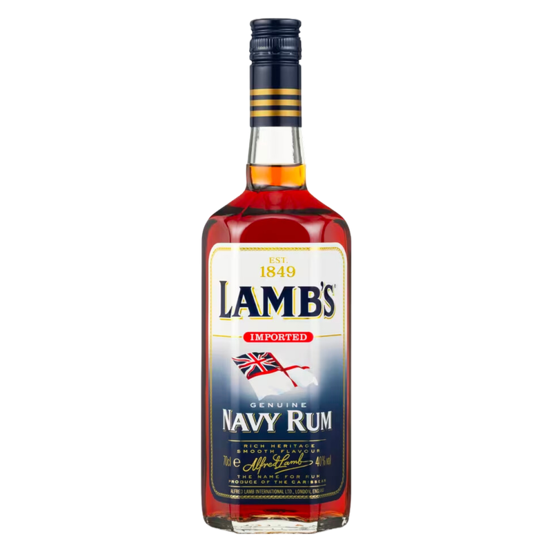 Lamb's Genuine Navy Dark Rum, 70cl