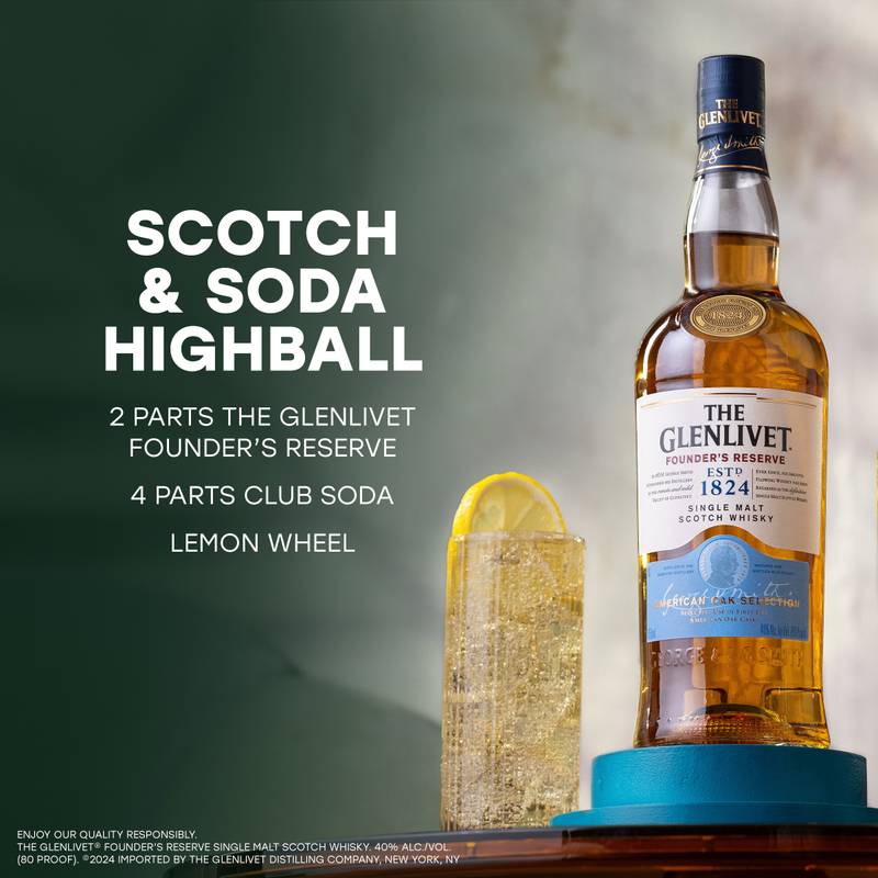 Glenlivet Founder's Reserve Single Malt Scotch Whisky 50ml