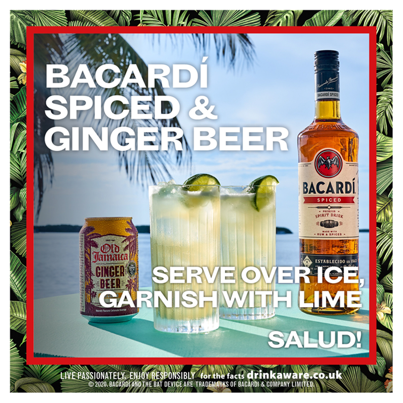 Bacardi Spiced Rum, 70cl