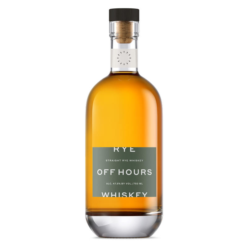 Off Hours Straight Rye Whiskey 750ml (95 proof)