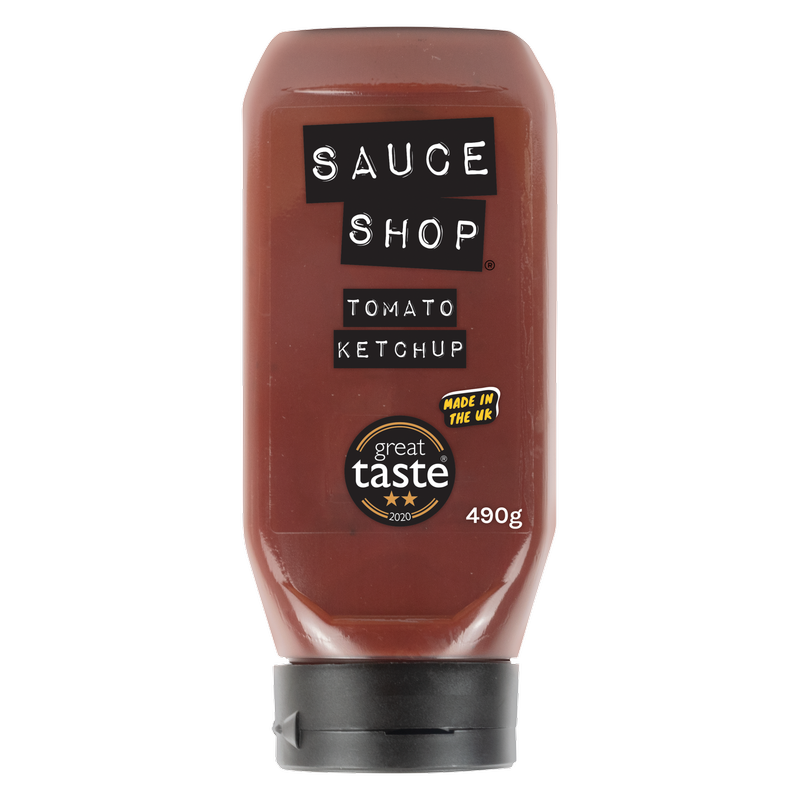 Sauce Shop Squeezy Tomato Ketchup, 490g