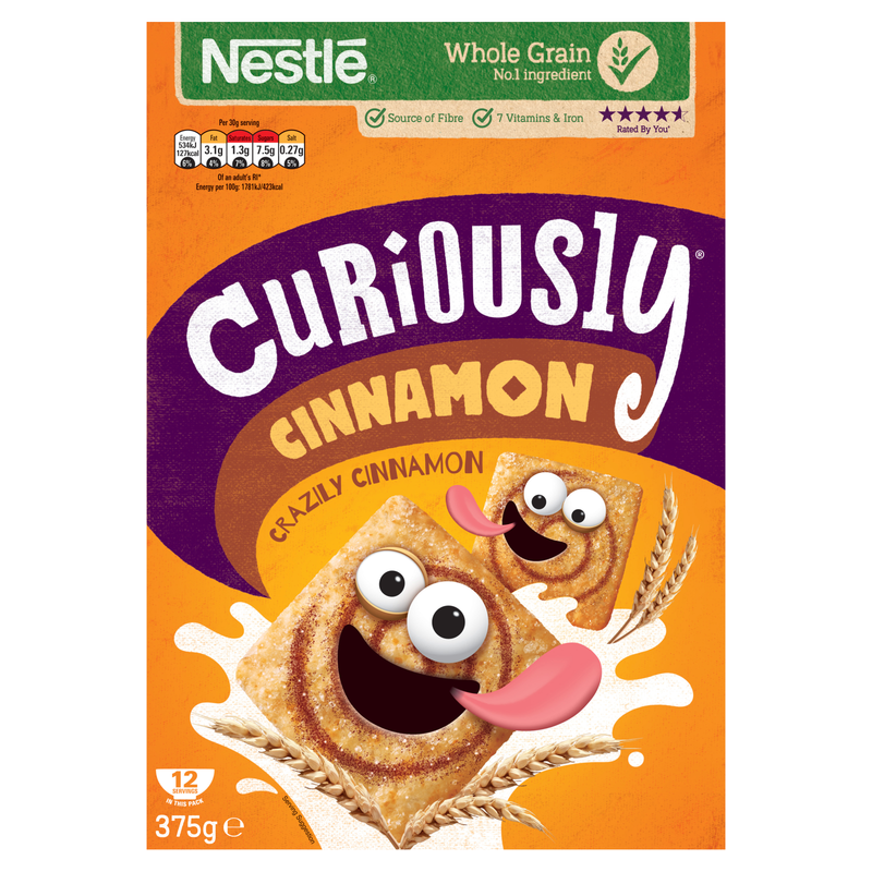 Nestle Curiously Cinnamon, 375g