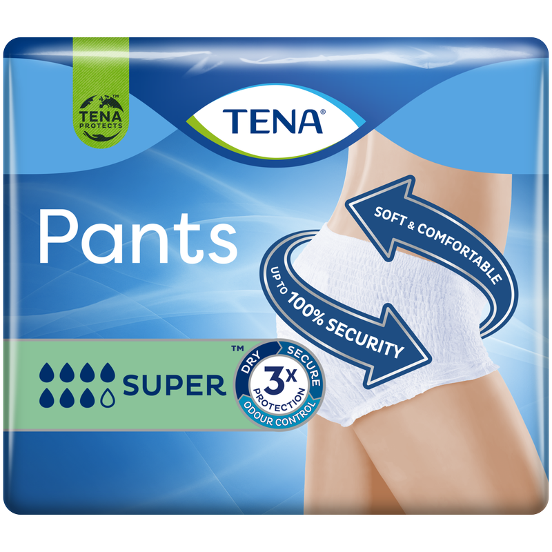 Tena Incontinence Pants Super Large, 12pcs