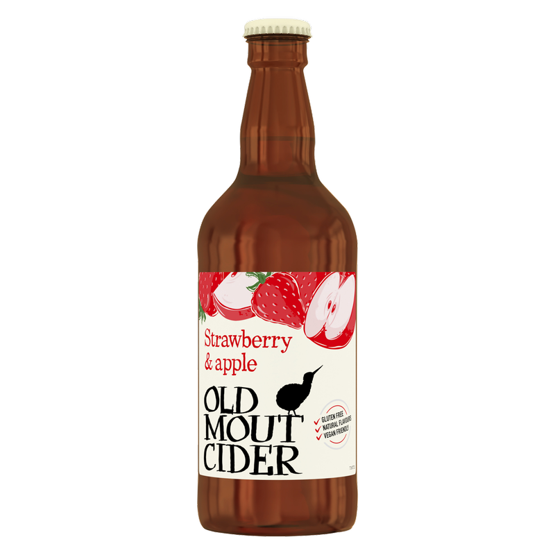 Old Mout Cider Strawberry & Apple, 500ml