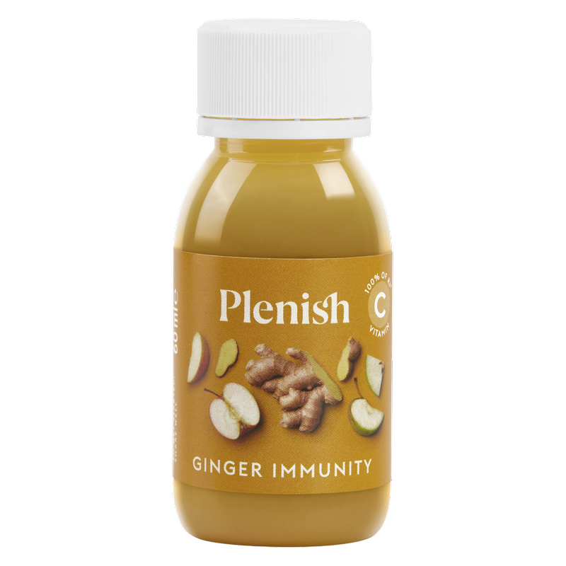 Plenish Ginger Immunity Shot, 60ml