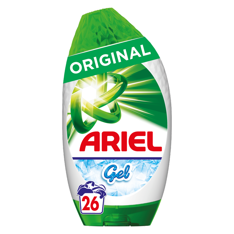 Ariel Original Washing Liquid Gel 26 washes, 858ml