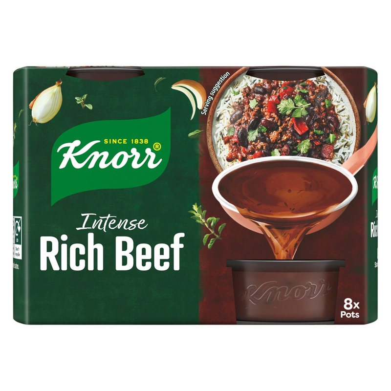 Knorr Rich Beef Stockpot Pot, 8 x 28g