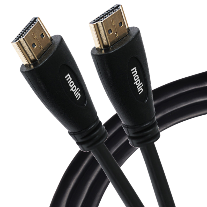 Maplin 3m HDMI to HDMI Cable, 1pcs