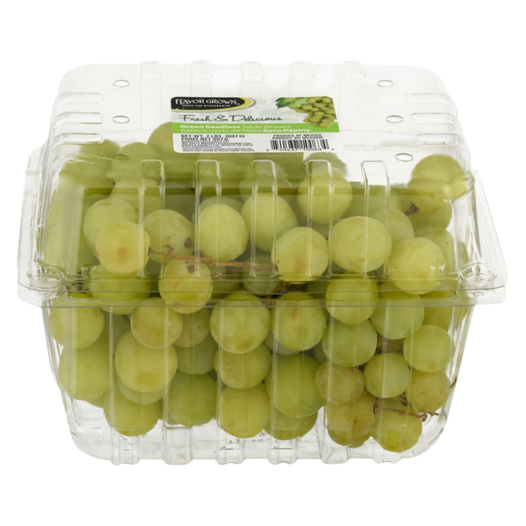 Green Seedless Grapes - 2lb