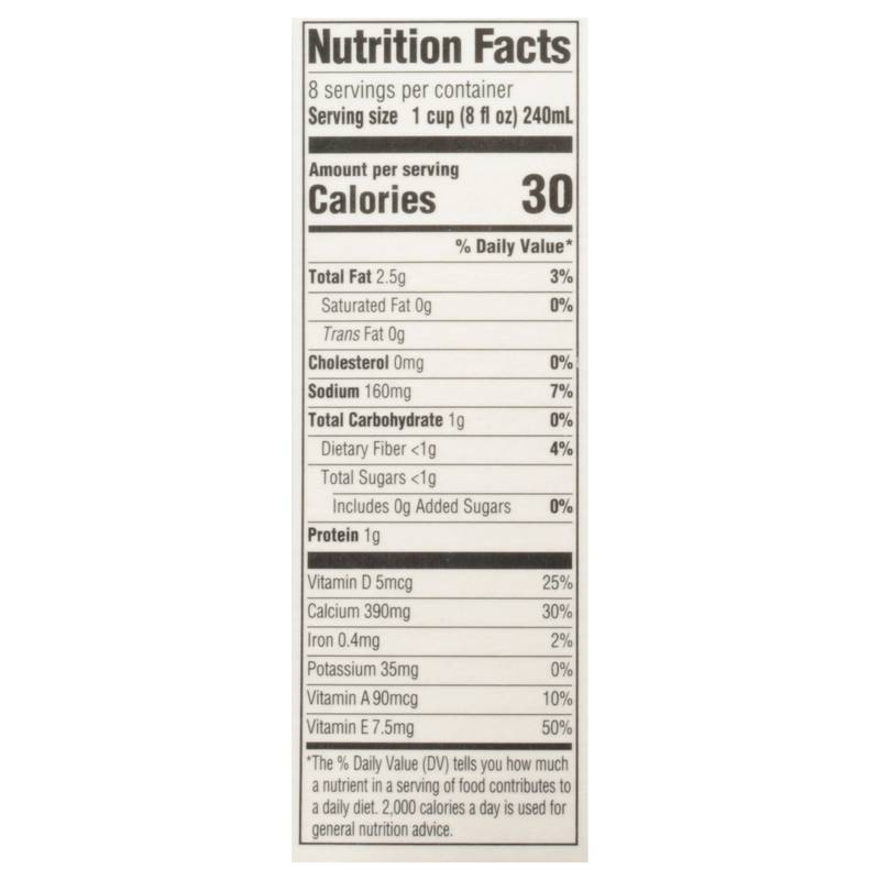 Essential Everyday Original Unsweetened Almond Beverage 64oz