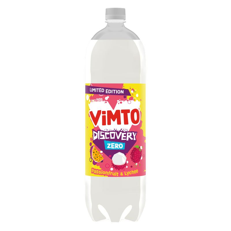 Vimto Discovery Passionfruit & Lychee No Added Sugar, 2L