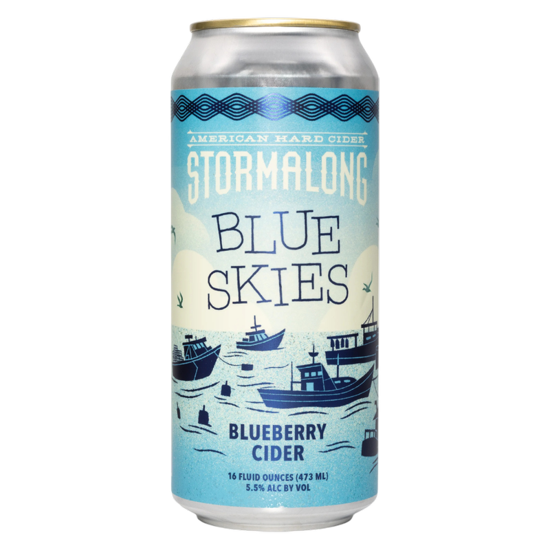 Stormalong Blue Skies 4pk 16oz Can