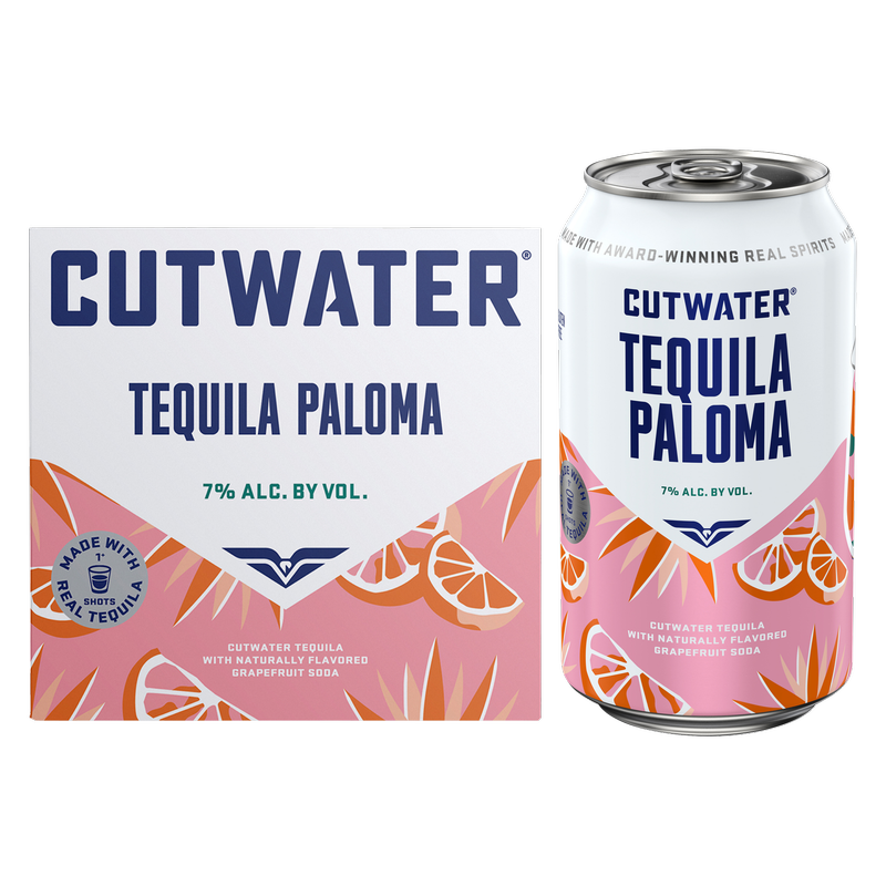 Cutwater Grapefruit Tequila Paloma 4pk 12oz Cans