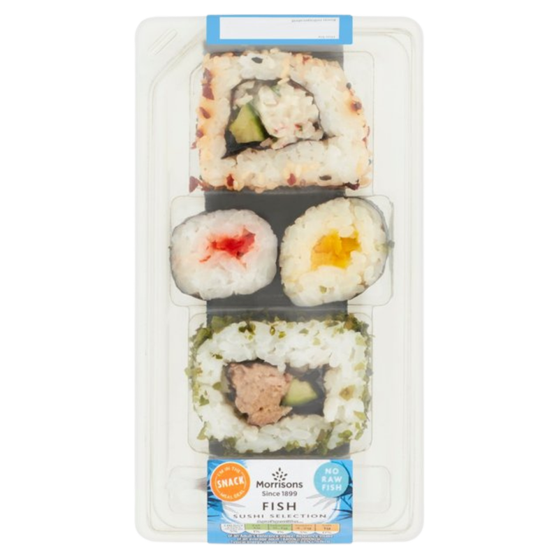Morrisons Fish Sushi Snack Pack, 4pcs