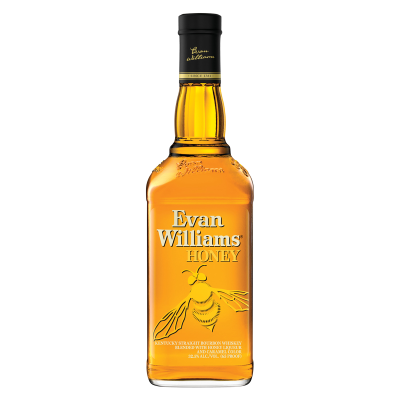 Evan Williams Honey 750ml (65 Proof)