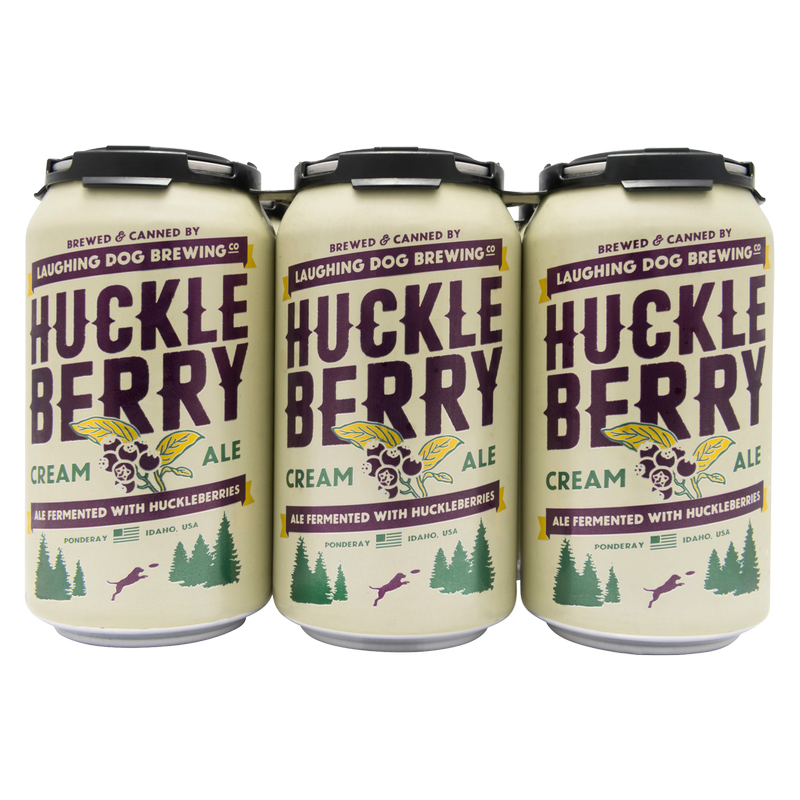 Laughing Dog Huckleberry Cream Ale 6pk 12oz Can 4.0% ABV
