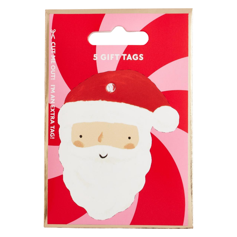 Morrisons Red Merry Christmas Gift Tag Pack, 5pcs