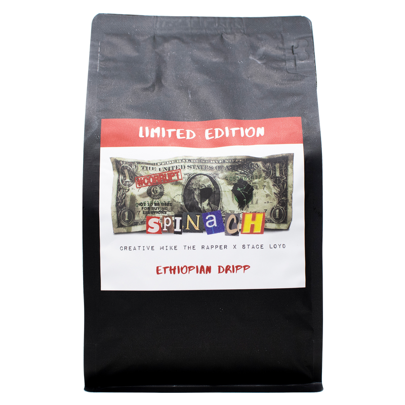 Dope Coffee Ethiopian Dripp Medium Roast Ground Coffee 12oz